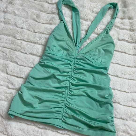 Athleta Tankini Swim Top Sz S - Picture 2 of 10